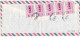 Honduras Express Air Mail Cover Sent To Denmark 23-1-1988 Multi Franked On Front And Backside Of The Cover (the MAP Stam - Honduras