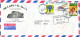 Honduras Air Mail Cover Sent To Denmark 3-7-1985 Topic Stamps (a Block Of 4 On The Backside Of The Cover) - Honduras