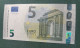 5 EURO SPAIN 2013 DRAGHI V010A1 VB FIRST POSITION SC FDS UNCIRCULATED  PERFECT - 5 Euro