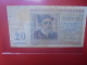 BELGIQUE 20 FRANCS 1950 (Date+rare) Circuler (B.33) - 20 Francs