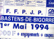 Rabastens De Biborre (65)  (pétanque) Grande Affiche 19e BOUCHON D'OR  1er Mai 1994  (M6433) - Bowls - Pétanque