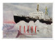 Arctique. North Pole. 28.07.62 QSL Card Chagos Island. UAIQC. Brise Glace Icebreaker Lenin - Navires & Brise-glace