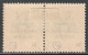 KUT Scott 88 - SG153, 1941 20c Overprint On South Africa Pair MH* - Kenya, Uganda & Tanganyika