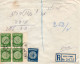 Israel 1949-1953 Interesting Post Marks Lot Of 4 Registered Cover I - Covers & Documents