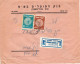 Delcampe - Israel 1949-1953 Interesting Post Marks Lot Of 4 Registered Cover I - Cartas & Documentos