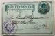 ADVERTISEMENT SOCIEDAD SUIZA 1903Santiago Chile 1c Postal Stationery Card (Schweizer Heimat-Verein Schweiz - Chili