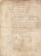 Manuscrit - Acte De Justice - Feuillet Double - 1782 - Manuscrits