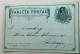 ADVERTISEMENT DEUTSCHER SCHÜTZENVEREIN 1898 Santiago Chile 1c Postal Stationery Card (shooting Sport Tir Fusil - Chili