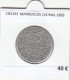 CR3193 MONEDA MARRUECOS 1/4 RIAL 1893 MBC PLATA - Sonstige – Afrika