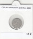 CR3190 MONEDA MARRUECOS 1/20 RIAL 1902 MBC PLATA  - Andere - Afrika