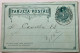 ADVERTISEMENT LIBRERIA DEL MERCURIO 1897 Santiago Chile 1c Postal Stationery Card(librairie Livre Huerfanos Libros Books - Chile