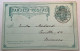 ADVERTISEMENT SOCIÉTÉ BELGE DE BIENFAISANCE 1891 Santiago Chile 1c Postal Stationery Card (Belgique - Chili