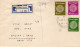 Israel 1952  Kiryat Shmone Via Tiberiya To Tira "Coinage", Registered Cover VII - Briefe U. Dokumente