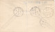 Israel 1952  Kiryat Shmone Via Tiberiya To Tira "Coinage", Registered Cover VII - Cartas & Documentos