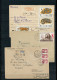 RUSSIA LOT 9 COVERS NO STAMP AT REVERSE - Lettres & Documents