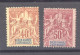 Diégo Suarez :  Yv   34-35  *  GNO - Unused Stamps