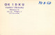 QSL Card Czechoslovakia Radio Amateur Station OK1DKU Y03CD Vladic - Radio Amatoriale