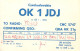 QSL Card Czechoslovakia Radio Amateur Station OK1JDJ Y03CD Jiri Dolezal - Radio Amatoriale