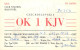 QSL Card Czechoslovakia Radio Amateur Station OK1KJV Y03CD - Radio Amatoriale