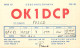 QSL Card Czechoslovakia Radio Amateur Station OK1DCP Y03CD Frank - Radio Amateur