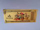 BANKNOTE / GOLDFOIL BILJET /DISNEY /ONE MILION DOLLARS/ DAISY  DUCK  / SOUVENIR BILJET / UNC ** Goldfoil 029 ** - Other & Unclassified