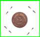 ALEMANIA – GERMANY - ( REPUBLICA FEDERAL ) MONEDAS DE 2.- PFENNING . AÑO 1962  CECA. D - .KM-106 - 2 Pfennig