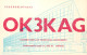 QSL Card Czechoslovakia Radio Amateur Station OK3KAG Y03CD 1984 Laco - Radio Amateur