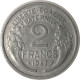 Monnaie France - 1947   - 2 Francs Morlon Aluminium - 2 Francs