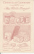 Carte Publicitaire (14 X 9 Cm) - CHOCOLAT LOMBART - Au Fidèle Berger - Paris - Au Verso Un Menu Manuscrit (1912) - Pubblicitari