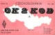 QSL Card Czechoslovakia Radio Amateur Station OK2KOD Y03CD Odry - Amateurfunk
