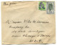 Congo Luluabourg 1 Oblit. Keach 12A2 Sur C.O.B. 291B + 312 Sur Lettre Vers Chicago Le 21/10/1953 - Storia Postale