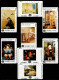TT158-COLOMBIA TAMURA CARDS 1990's - USED COMPLETE SET MASTER PAINTERS X 48 CARDS - RARE - Colombia