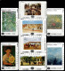 TT158-COLOMBIA TAMURA CARDS 1990's - USED COMPLETE SET MASTER PAINTERS X 48 CARDS - RARE - Colombie
