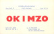 QSL Card Czechoslovakia Radio Amateur Station OK1MZO Y03CD 1983 - Radio Amateur
