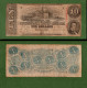 USA Note Civil War Confederate Note $10 Richmond April 6, 1863 & November 1863 - Confederate Currency (1861-1864)