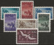 TZBA10-16L - 1949 Trieste Zona B, Sass. Nr. 10/16 Posta Aerea, Serie Cpl. Di 7 Francobolli Nuovi Con Linguella */ - Luchtpost