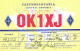 QSL Card Czechoslovakia Radio Amateur Station OK1XJ Y03CD - Amateurfunk
