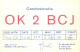 QSL Card Czechoslovakia Radio Amateur Station OK2BCJ Y03CD Miroslav Muzik - Amateurfunk