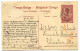Congo Madimba Oblit. Keach 1.1-tDMY Sur Entier Postal Vers Elisabethville Le 16/08/1920 - Cartas & Documentos