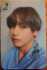 Photocard K POP Au Choix BTS Love Yourself V - Altri Oggetti