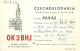 QSL Card Czechoslovakia Radio Amateur Station OK2BHJ Y03CD Rasta - Amateurfunk