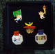 3 M Série 5 Pin's Dans Coffret J.O. Barcelonne 1992 - Olympic Games