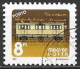 Hungary 1987. Scott #J279 (U) Railroad Mail Car - Portomarken