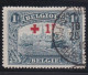 Belgie  .   OBP    .    160  (2 Scans)      .     O       .   Gestempeld     .   /   .   Oblitéré - 1918 Red Cross