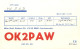 QSL Card Czechoslovakia Radio Amateur Station OK2PAW Y03CD 1985 - Amateurfunk