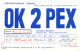 QSL Card Czechoslovakia Radio Amateur Station OK2PEK Y03CD 1985 Antonin Pokorny - Amateurfunk