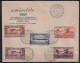 Ägypten 1933: FDC  | Zeppelin, Luftfahrt, Flugzeug | Kairo - Covers & Documents