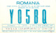 QSL Card ROMANIA Radio Amateur Station YO5BQ 1989 - Amateurfunk