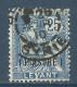 LEVANT , Bureaux Française  . 1 Piastre Sur 25 Cts , 1902-1920 , N° YT 17 , Voir Scans , µ - Oblitérés