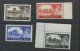 1959 Definitive Châteaux  Fil Crowns ** Y&T  351/354  Luxe Cote  ? - Ungebraucht